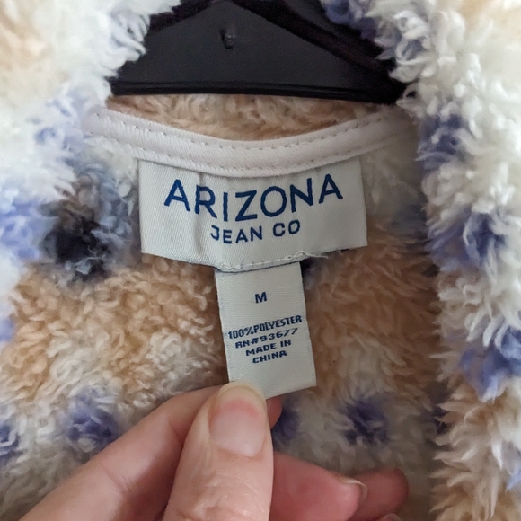 Cozy Aztec Fleece Trucker Jacket Barn Coat - Picture 6 of 8